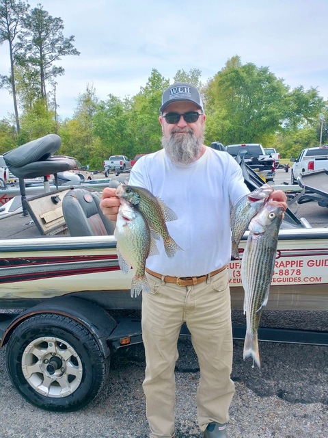 Lake Eufaula Crappie fishing 