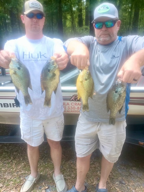 Lake Eufaula Crappie fishing 