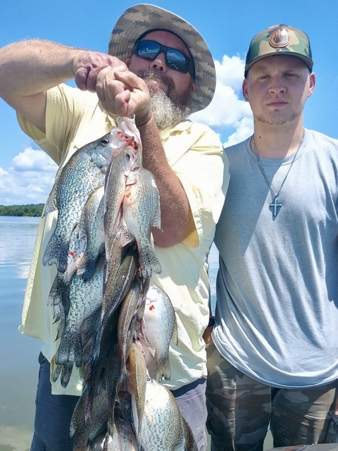 Lake Eufaula Crappie fishing