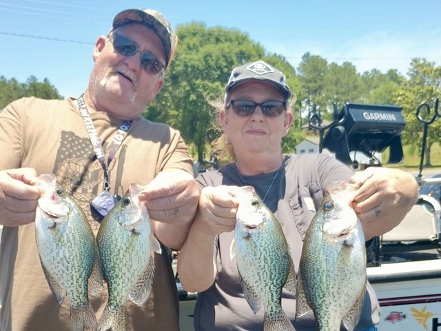 Lake Eufaula Crappie fishing