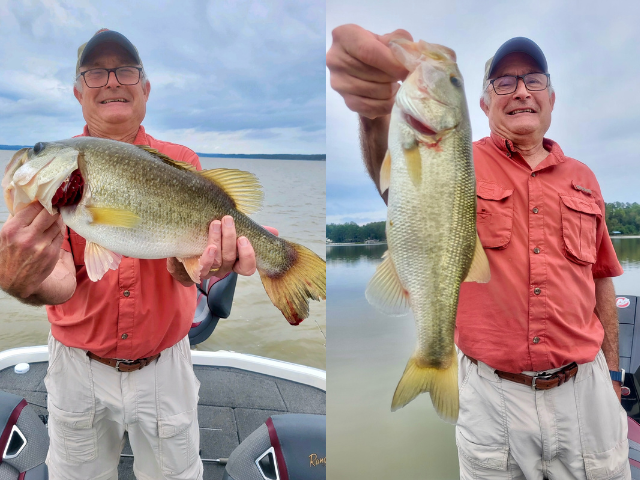 Lake Eufaula Bass fishing