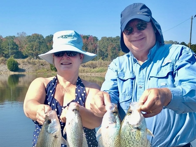 Lake Eufaula Crappie fishing