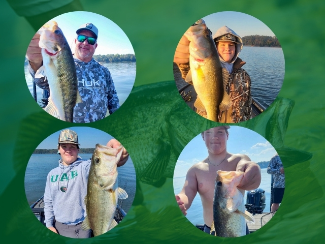 Lake Eufaula Bass fishing report