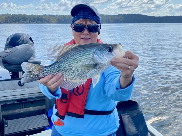 Lake Eufaula Crappie fishing