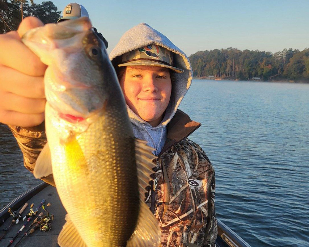 Lake Eufaula Bass fishing