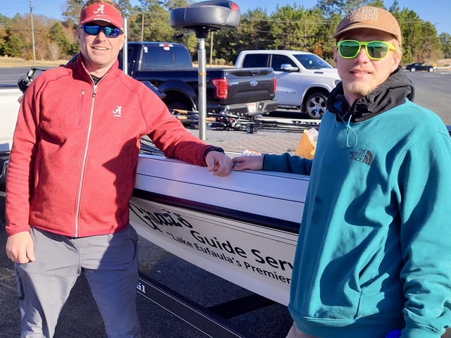 Lake Eufaula Bass fishing