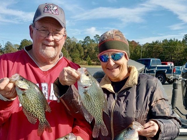 Lake Eufaula Crappie Fishing