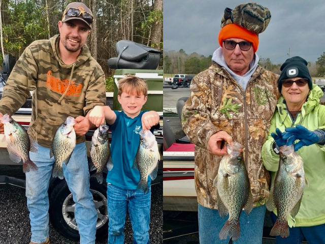 Lake Eufaula Crappie fishing
