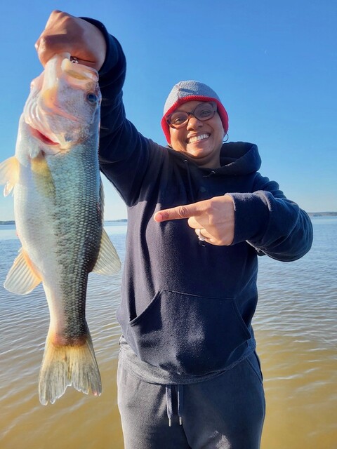 Lake Eufaula Bass fishing