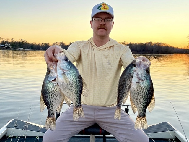 Lake Eufaula Crappie fishing