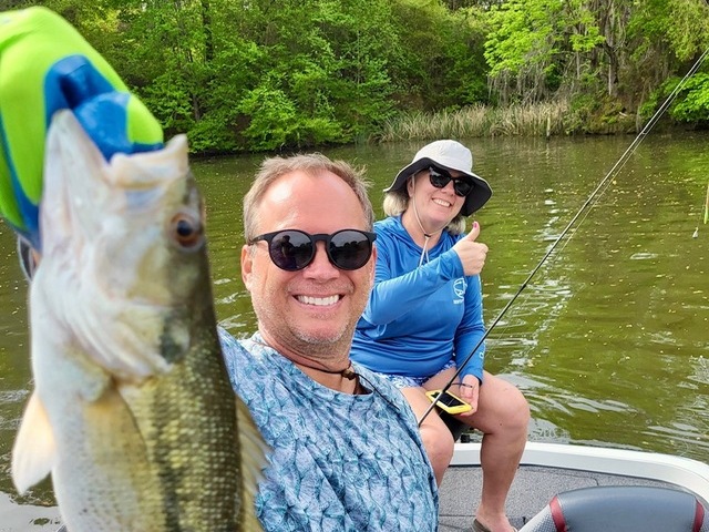 Lake Eufaula bass fishing