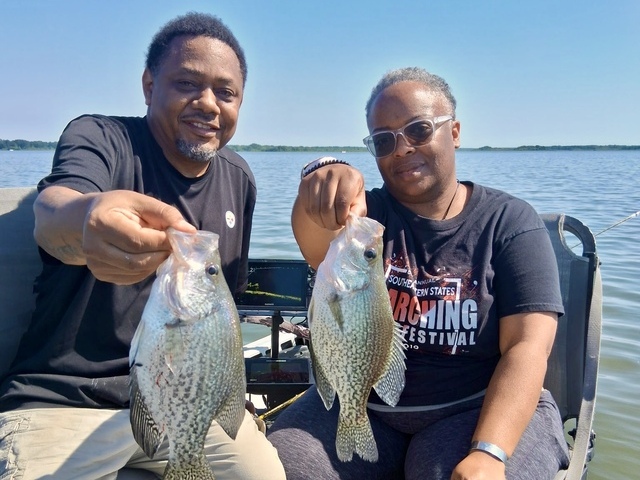 Lake Eufaula Crappie fishing