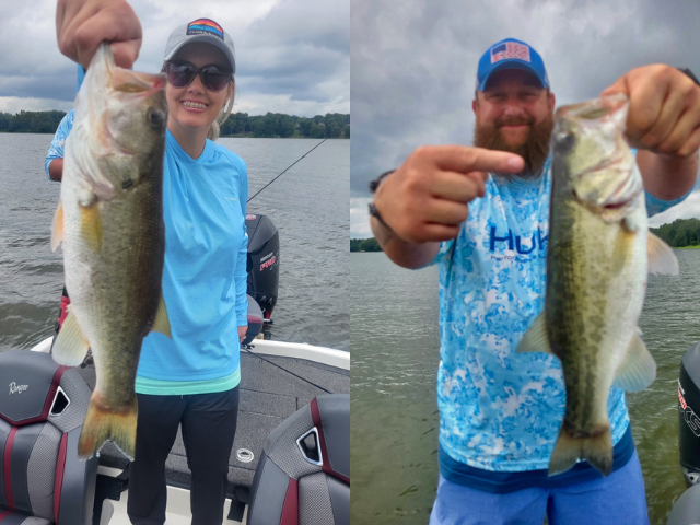 Lake Eufaula Bass fishing