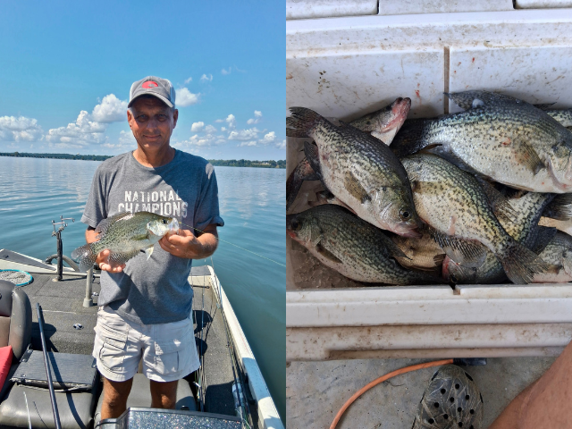 Lake Eufaula Crappie fishing