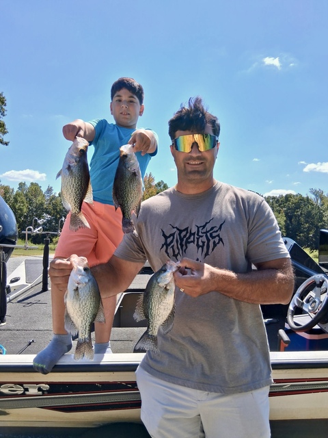Lake Eufaula Crappie fishing