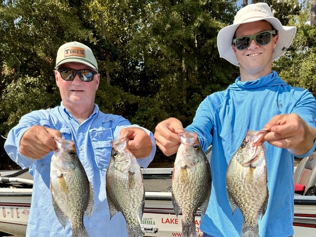 Lake Eufaula Crappie fishing
