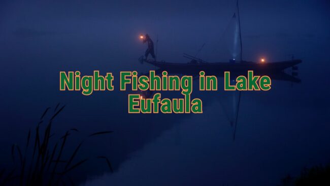 Night Fishing in Lake Eufaula