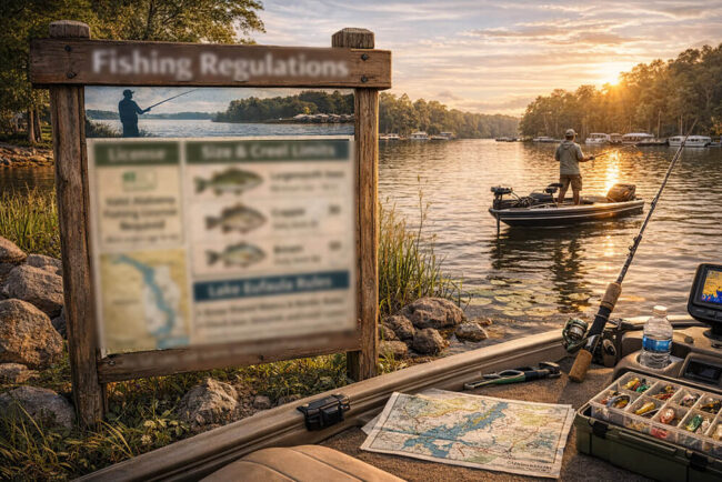 Eufaula, AL Fishing Rule