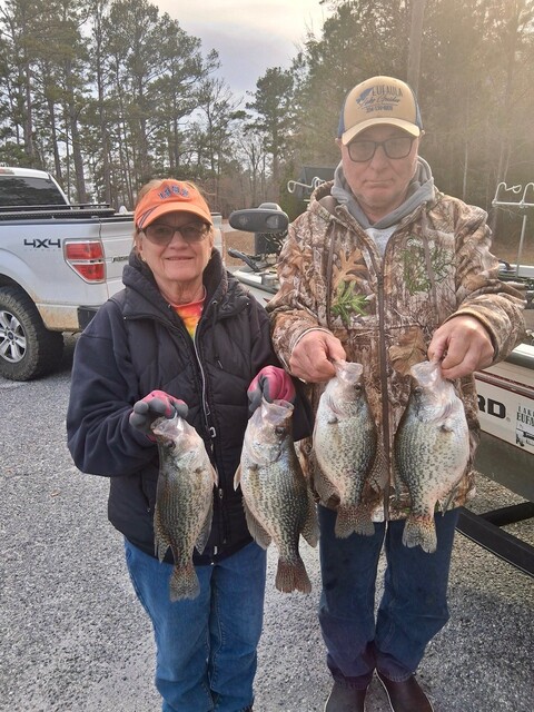 Lake Eufaula Crappie fishing